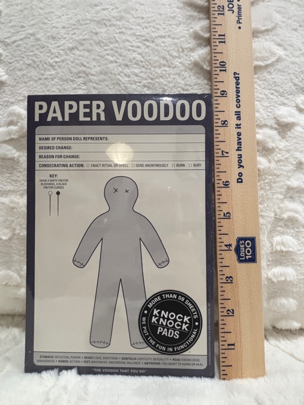 Fun "Paper Voodoo" Pads - Picture 7 of 8